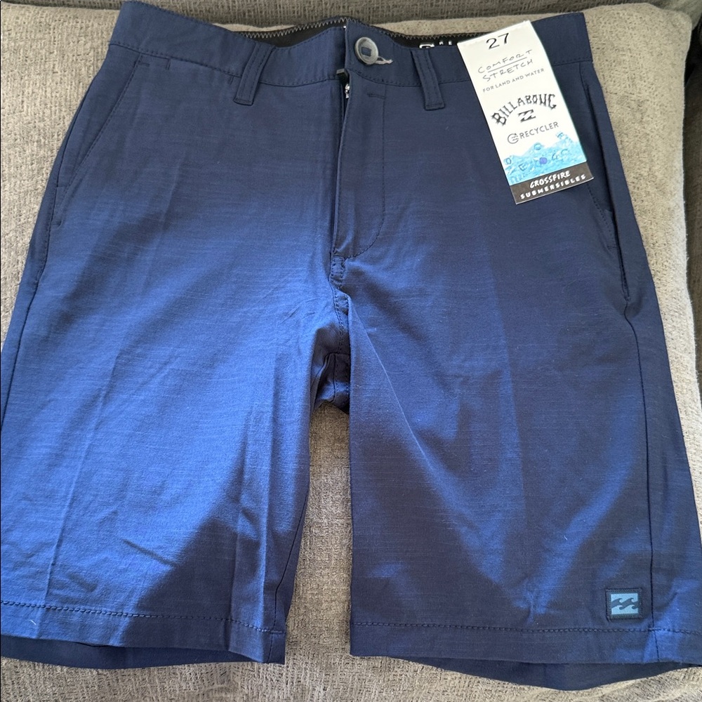Billabong Men's Deep Blue Hybrid Shorts